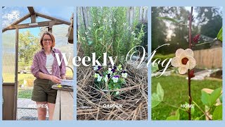 Planting Our Fall Garden + Homemade Sourdough Garlic Rosemary Bread | Peaceful Garden Day