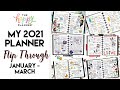 2021 PLANNER FLIP THROUGH| The Happy Planner®| January - March
