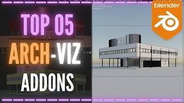 My favorite Arch-viz ADDONS| BLENDER FOR ARCHVIZ