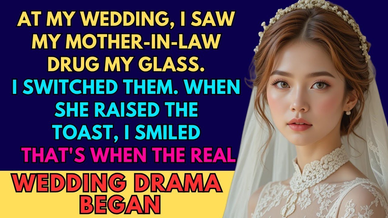 At My Wedding, I Saw My Mother-In-Law Drug My Glass. I Switched Them. When She Raised The Toast…
