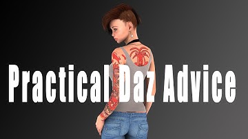 Daz3D Tutorial - Getting 3D Ink
