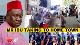 Moment Mr Ibu B3dy Leaves Mórtuàřy For a Befitting Burial In His Home Town 😭💔