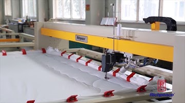 Computerized Single Head Quilting Machine Rotary Head