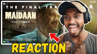 Maidaan Final Trailer • Reaction | Ajay Devgn |Priyamani | 10 Apr | Amit S | Boney K|A.R.Rahman