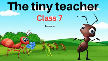The tiny teacher class 7 | an alien hand book | full chapter explanation in Hindi with animation..