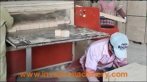 Multi Blades Rip Saw for Pallet Block Cutting