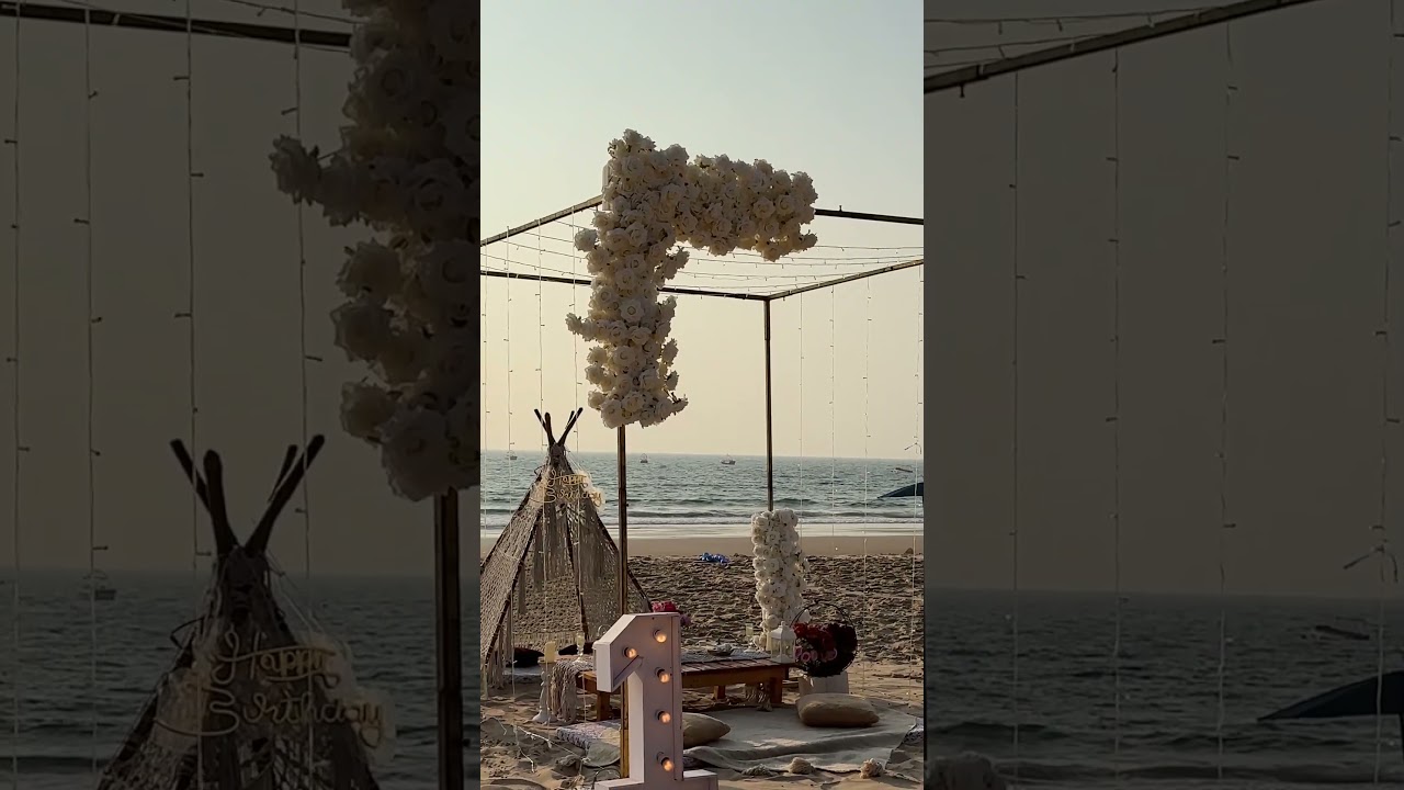 Beach decoration 7875227367 goa beach photoshoot goa kids photoshoot