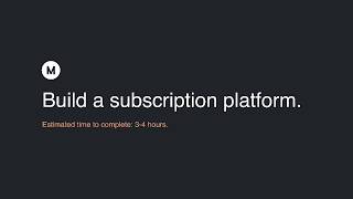 Build A Subscription Platform - No-code Tutorial - Intro