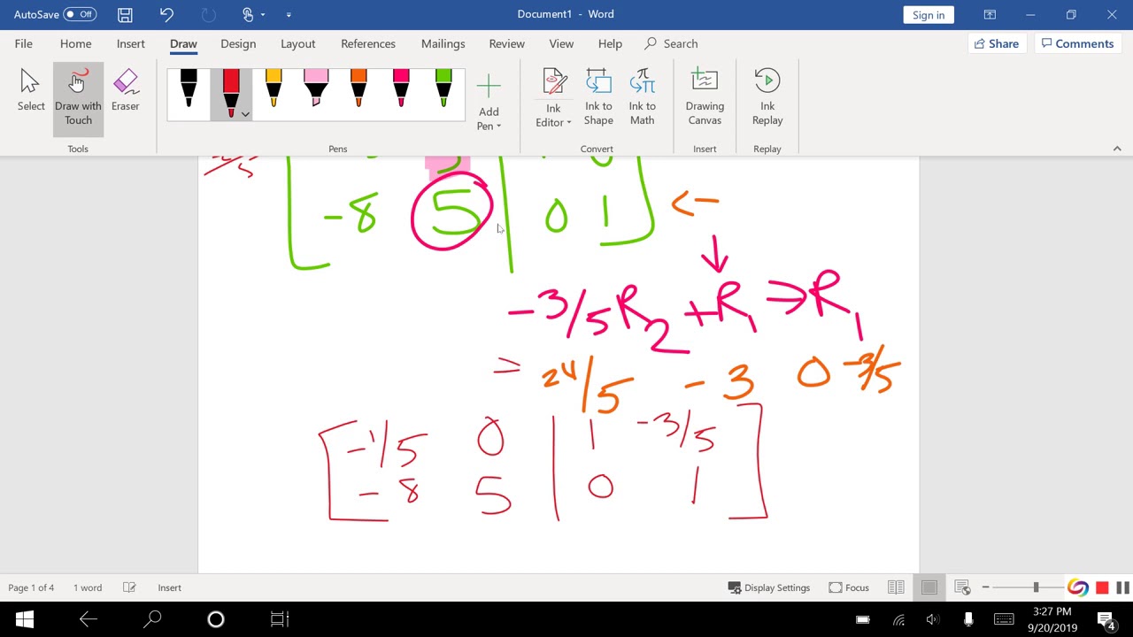 6.4 - Finding an Inverse by Hand [Math 151] - YouTube