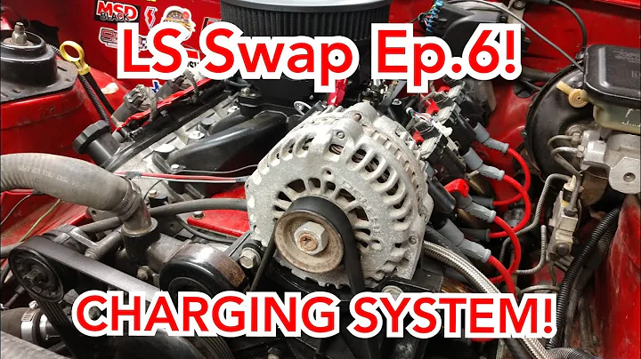 EASY LS Swap Alternator Wiring! It only takes one wire! How to add a resistor!
