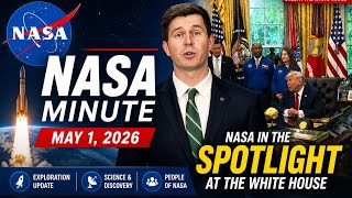 NASA Minute: Artemis II Visits White House + Moon Mission Update! 🚀
