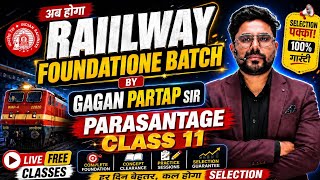 Percentage Class 11 Railway Exams 2026-27 | (प्रतिशत) 🔥 | by Gagan Pratap Sir #railway #ssc