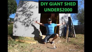 Giant Shed for a fraction of the price!!! 12x16 with a Loft!!!