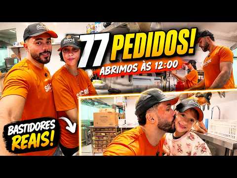 I Opened My Burger Joint at 12 PM and We Got 77 ORDERS ON THE SAME DAY!!