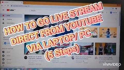 PAANO MAGDIRECT LIVE STREAM SA YOUTUBE GAMIT LAPTOP O PC, HOW TO GO LIVE STREAM DIRECT FROM LAPTOP