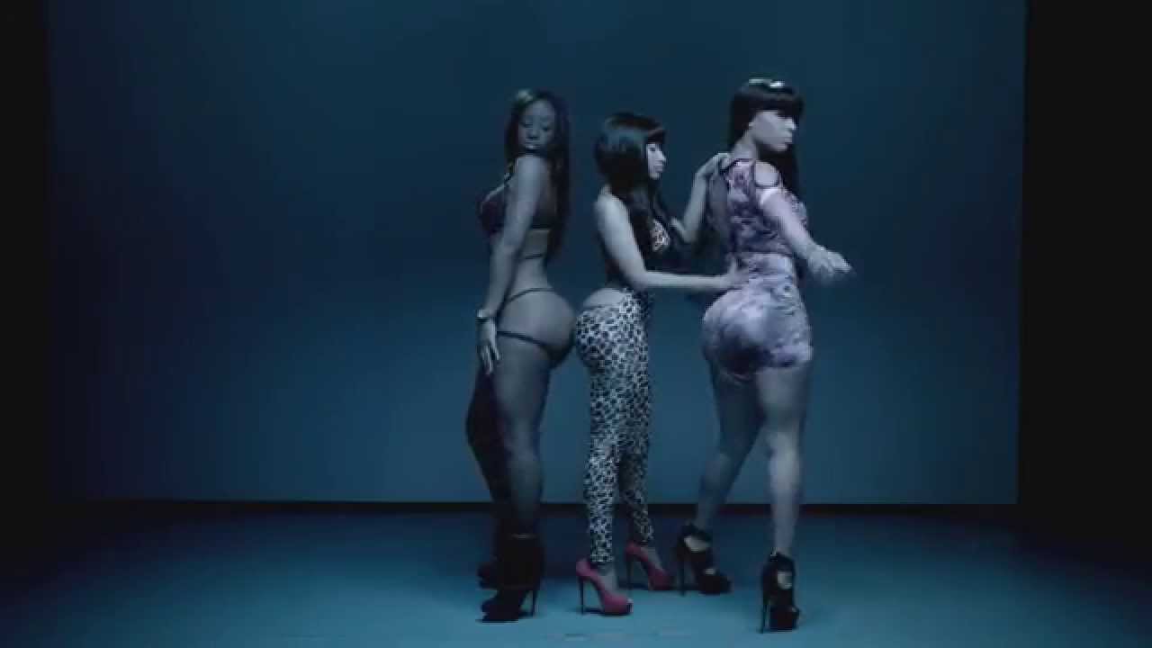 Very Sexy moments of Nicki Minaj in her music video (Highscool, Beez In The...