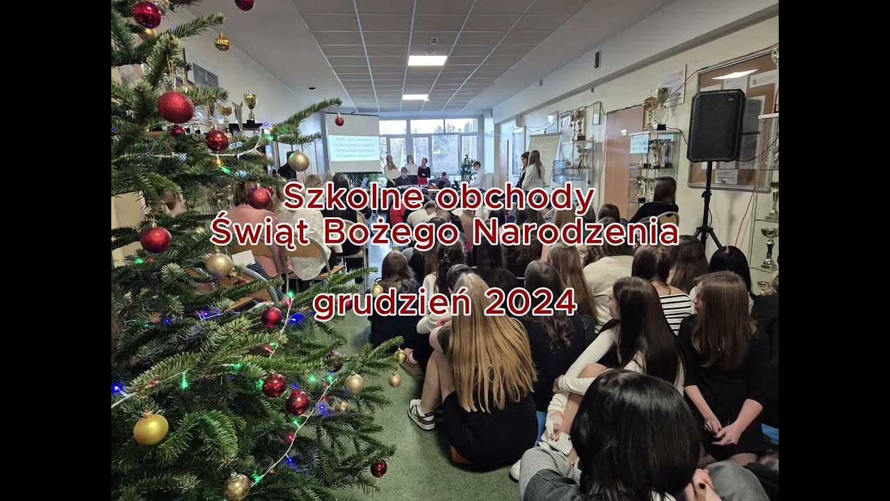 Szkolne obchody Świąt Bożego Narodzenia, grudzień 2024