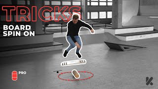 Board Spin On | OKRAFTS Balance Board Tricks