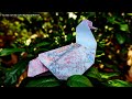 Tutorial - How to make an Origami Pigeon or Dove 🕊 || DIY paper bird pigeon designed by Sachin Dani