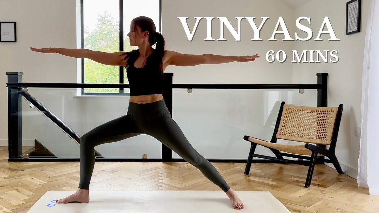60 Min Vinyasa Yoga Flow | Build Flexibility, Strength & Balance - YouTube