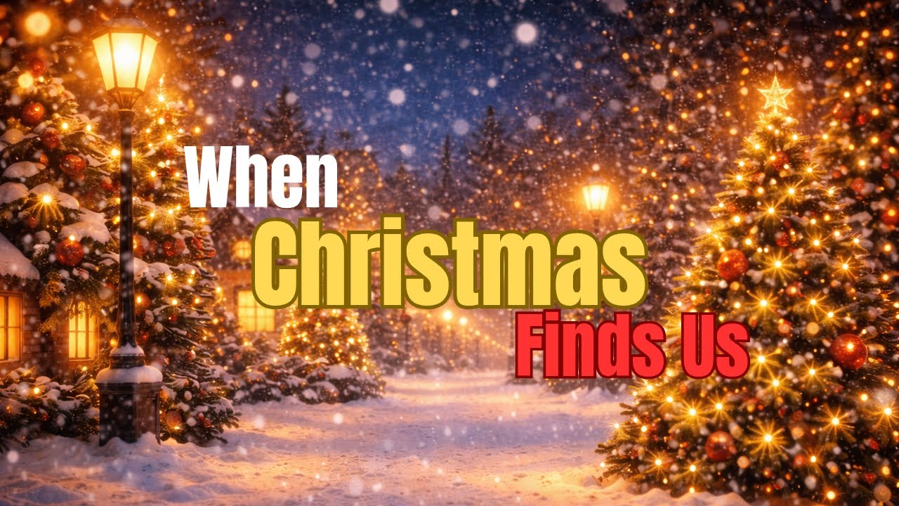 When Christmas Finds Us – Luna Belle | Beautiful Christmas Lyrics 🎄