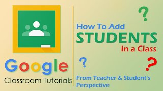 How to add students in google classroom? (From Teacher & Student's Perspective) | Hindi