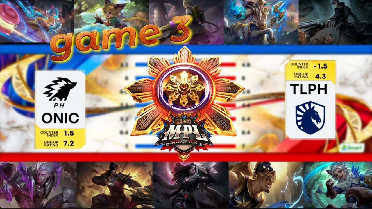 DO OR DIE GAME 3! UNBELIEVABLE FINISH! TLPH vs ONIC Key Moments (MPL PH Playoffs)