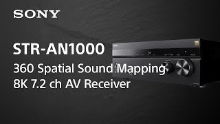 Sony STR-AN1000 Official Product Video | Official Video