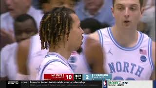 Cole Anthony 2019-2020 Season Makes - North Carolina