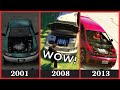 Evolution of  "engine logic" in gta games ( 2001 - 2013 )