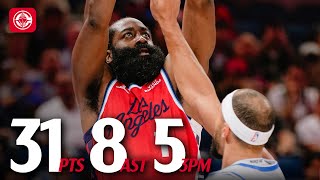 James Harden With 31 Pts Vs Magic