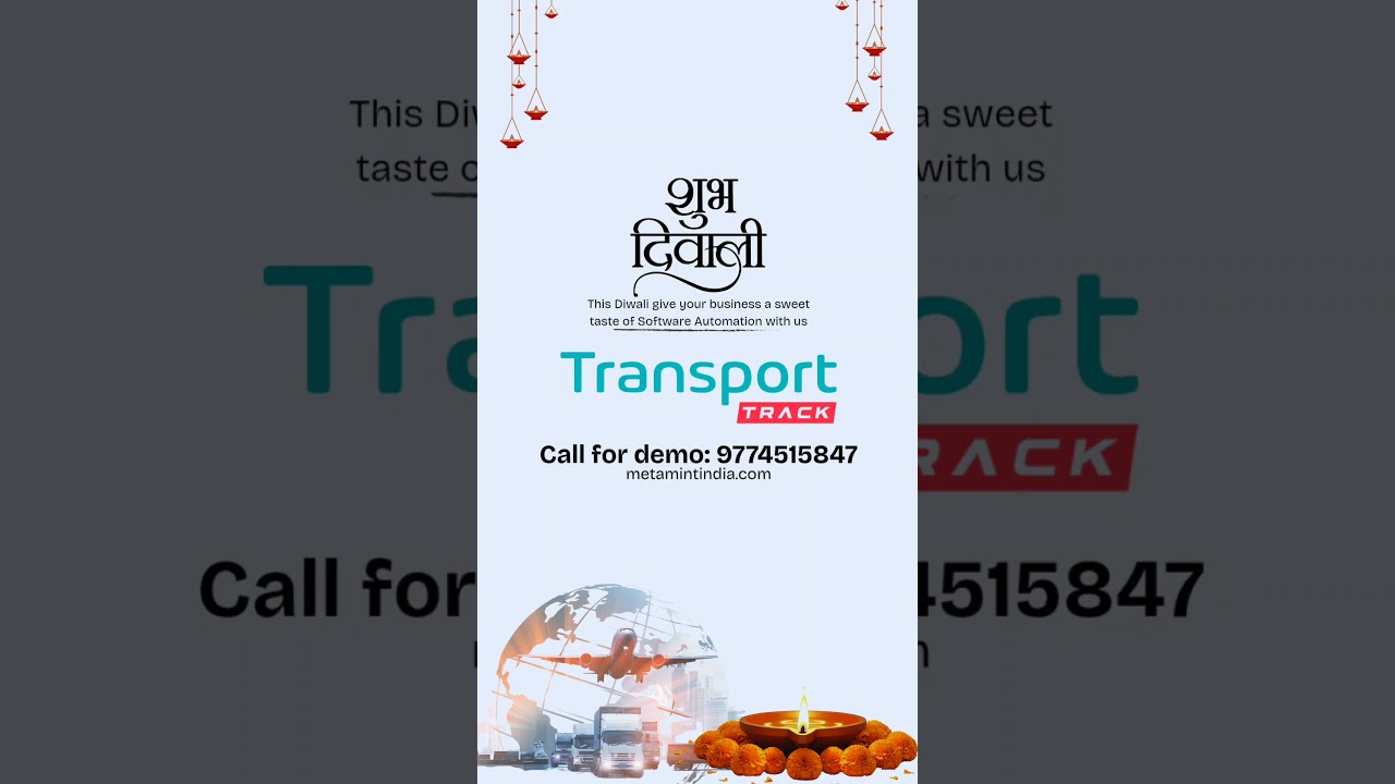 This Diwali Grow Your Transport Business Like Never Before! | Free Demo Call: +91-9774515847 |TMS