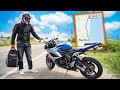 PRIMEIRA VIAGEM COM A CBR 600RR ( SÓ O CANO )