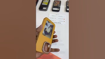 E-Ink Display Phone Case | Customizable Smart Case 📱 #shots #smartphone #phonecase #2025 @jkmaxx