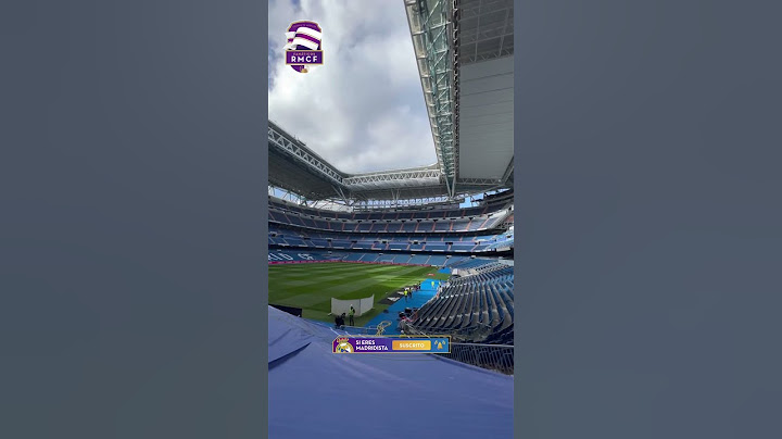 💥 TODO LISTO en el SANTIGO BERNABÉU para el partido contra el RCD Espanyol