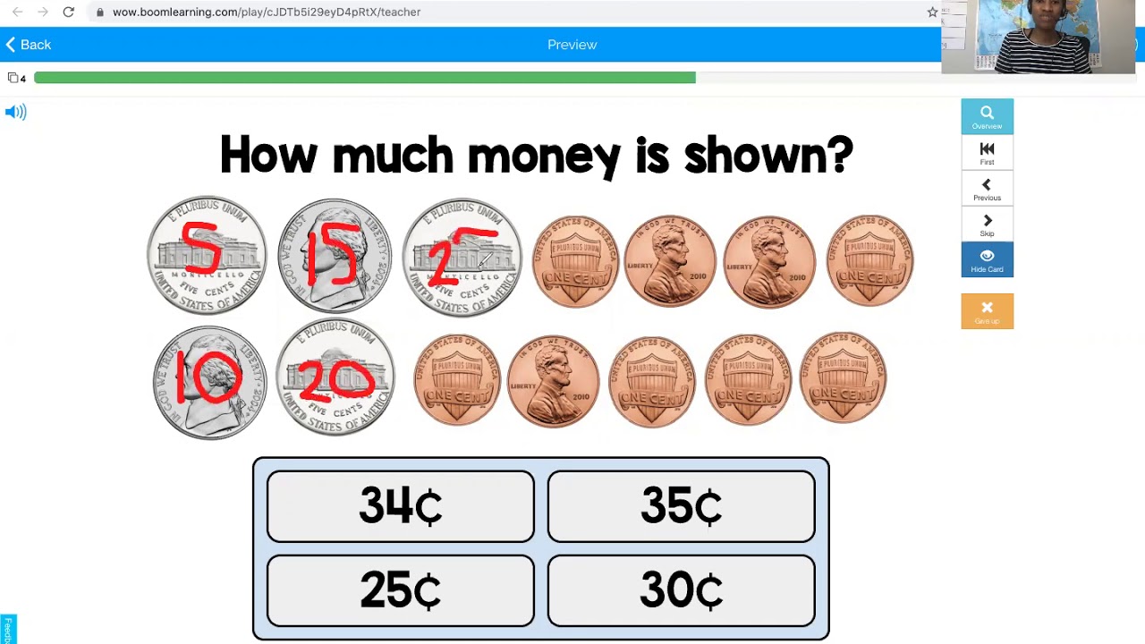 Counting Pennies & Nickels - YouTube