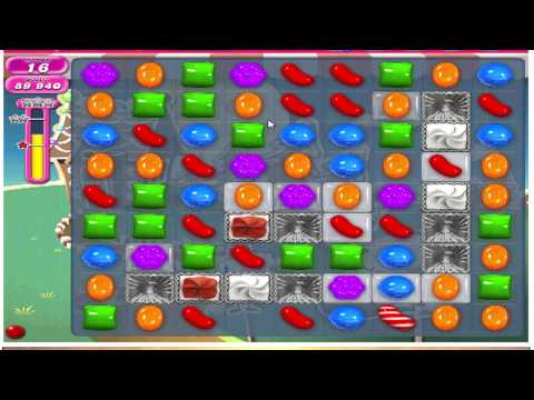 Candy Crush Saga Level 143 - No Boosters (with commentary)