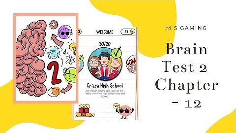 Brain Test 2: Tricky Stories CRAZY HIGH SCHOOL All Levels 1-20 Solution Walkthrough