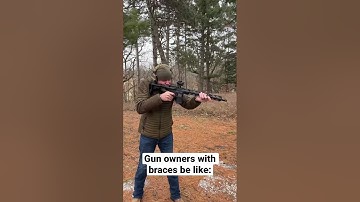 Gun owners with braces be like…