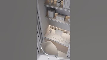 Mini Office 3D render #interior #furniture #office #officetable #officewear #officel #officedecor