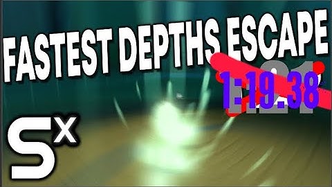 Depths Escape WR 1:19.38 (Deepwoken Exploiting)