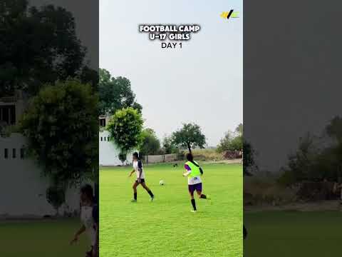 Residential Football Camp brought together 30 young girls at YFC Rurka Kalan. #GirlsFootball #GPGL