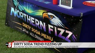 Rochester teacher uses dirty soda business to stay connected with students
Rochester teacher uses dirty soda business to stay connected with students Rochester teacher uses dirty soda business to stay connected with students