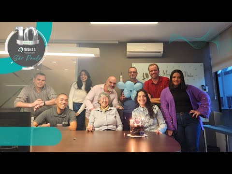 Aniversário de 10 Anos da Medseg São Paulo - Distribuidora de Segurança Eletrônica e Tecnologia