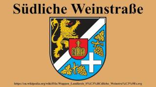 Sudliche Weinstraße
