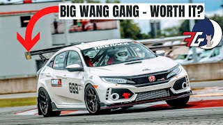 Honda Civic Type R (FK8) Aero Mods on TRACK! Does it work? SCCA Time Trial Nationals