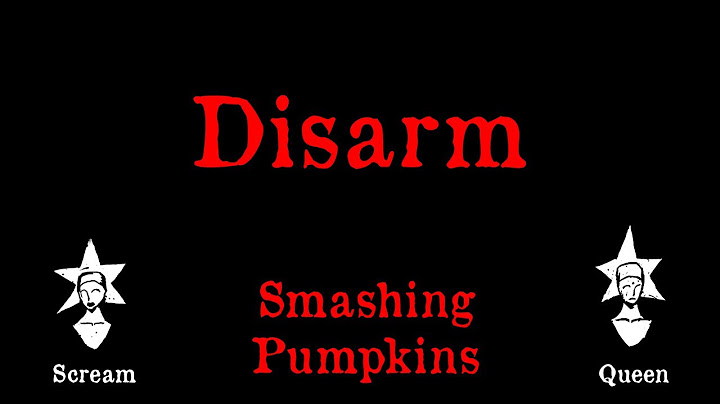 Disarm Karaoke version - Karaoke performance video thumbnail