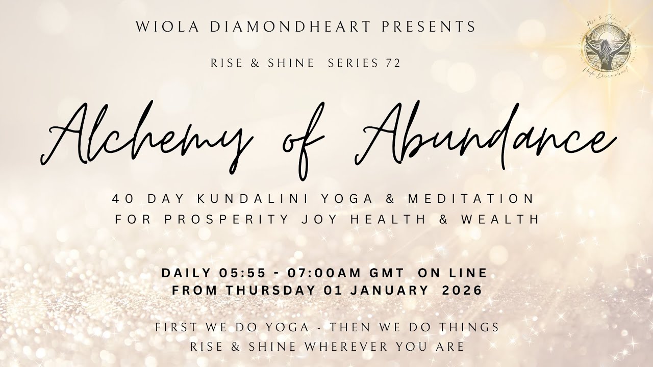 Day 21/40 Alchemy of Abundance Kundalini Yoga with Har & Har Hare Hari Meditations | rise & shine 72