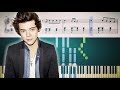 One Direction Drag Me Down Piano Tutorial Sheets mp3