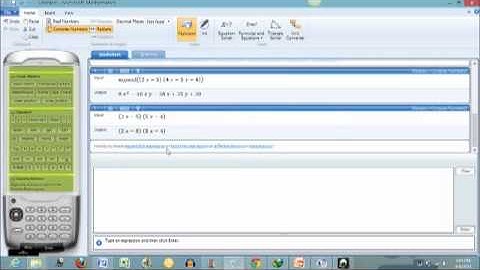 Meet Microsoft Mathematics (MMM)